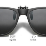 Polaroid päikesekaitseklipp prillide peale kinnitamiseks.  HALL 85%