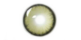 Light-Green, black circle / 2 линзы , 0.оо линзы