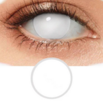 Blind White Sclera /  2 kpl , 0.00 vahvuudet